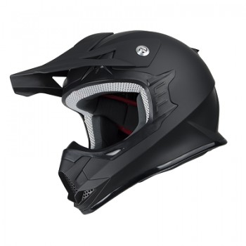 Мотошлем NZI HELMET KNOBBY SOLID MATT BLACK