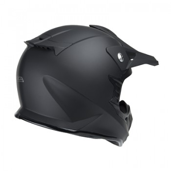 Мотошлем NZI HELMET KNOBBY SOLID MATT BLACK