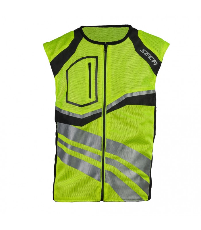 Мотожилет светоотражающий SECA SIGNAL II fluo.