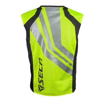 Мотожилет светоотражающий SECA SIGNAL II fluo.