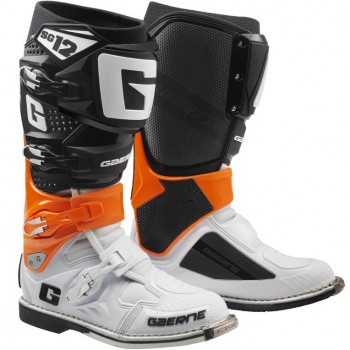 Мотоботы GAERNE SG-12 black white orange
