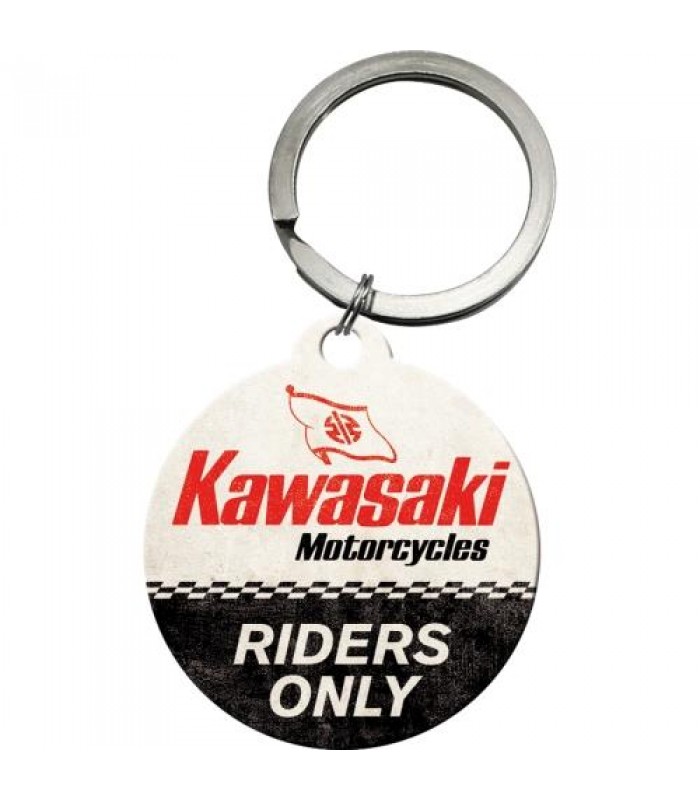 Брелок Nostalgic-Art "Kawasaki - Riders Only" (48032)