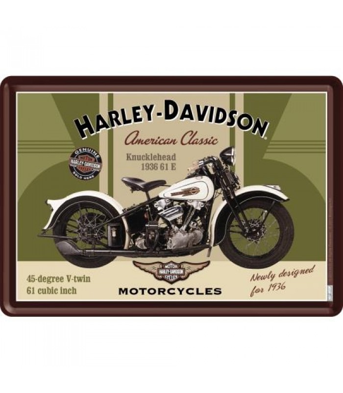Открытка Nostalgic-Art "Harley-Davidson - American Classic" 10x14 (10123)