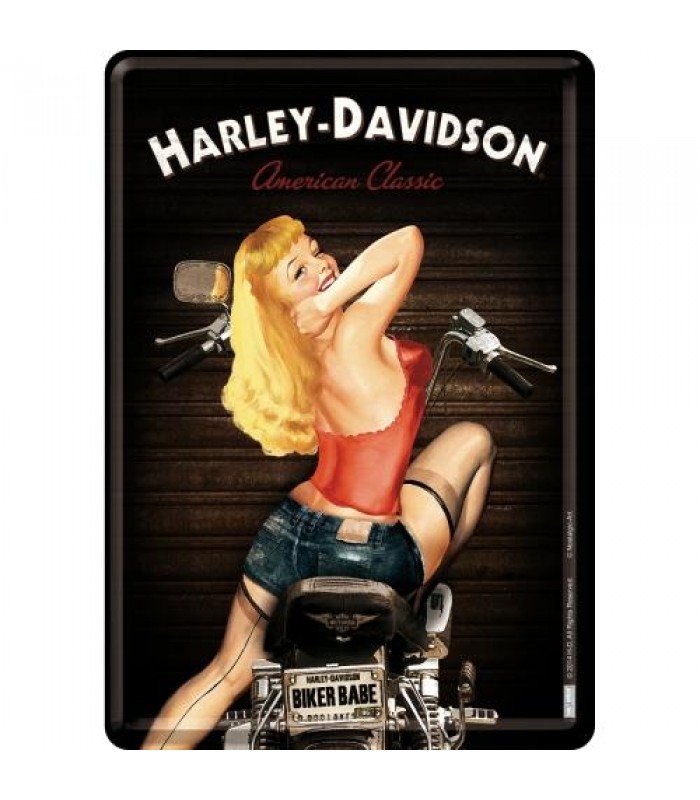 Открытка Nostalgic-Art "Harley-Davidson - American Classic" 10x14 (10270)