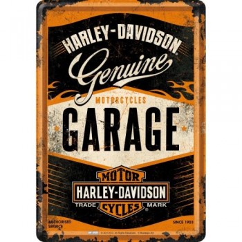 Открытка Nostalgic-Art "Harley-Davidson - Garage" 10x14 (10281)