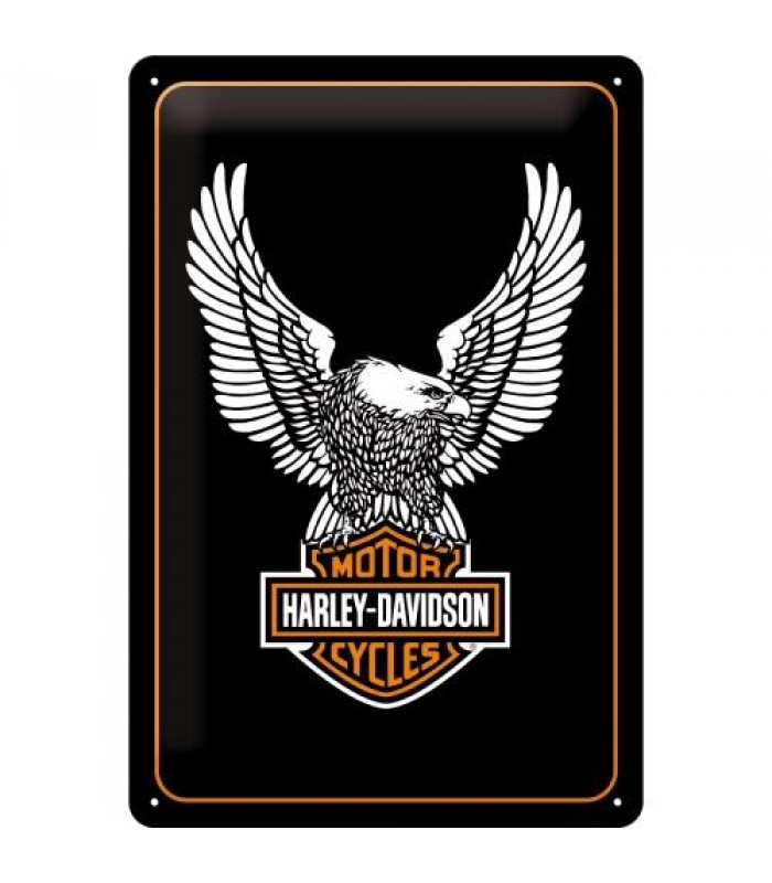 Табличка Nostalgic-Art "Harley-Davidson - Eagle" 20x30 (22136)