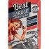 Табличка Nostalgic-Art "Best Garage - Red" 20x30 (22181)