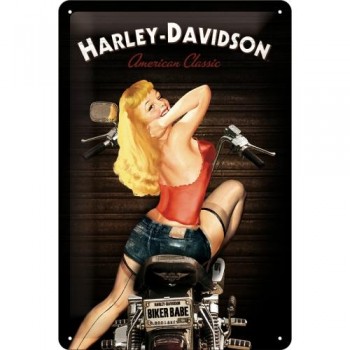 Табличка Nostalgic-Art "Harley-Davidson - Babe" 20x30 (22214)