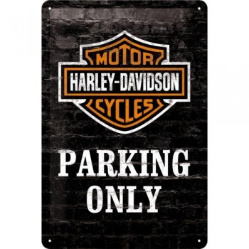 Табличка Nostalgic-Art "Harley-Davidson - Parking Only" 20x30 (22231)