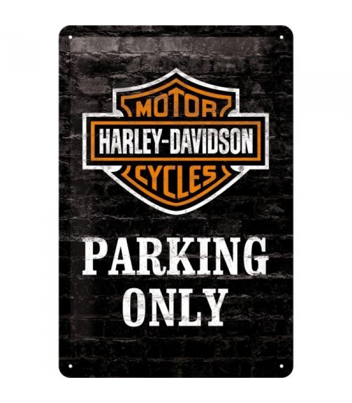 Табличка Nostalgic-Art "Harley-Davidson - Parking Only" 20x30 (22231)