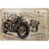 Табличка Nostalgic-Art "Route 66 - Bike Map" 20x30 (22279)