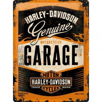 Табличка Nostalgic-Art "Harley-Davidson - Garage" 30x40 (23188)