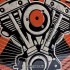 Табличка Nostalgic-Art "Harley-Davidson - Wild At Heart" 30x40 (23222)