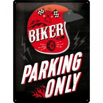 Табличка Nostalgic-Art "Biker Parking Only" 30x40 (23230)