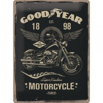 Табличка Nostalgic-Art "Goodyear - Motorcycle" 30x40 (23242)