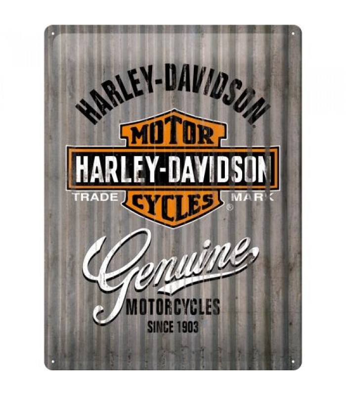 Табличка Nostalgic-Art "Harley-Davidson - Wall" 30x40 (23250)