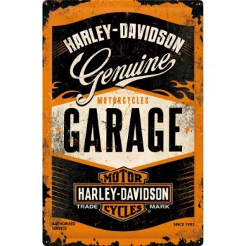 Постер Nostalgic-Art "Harley-Davidson Genuine" 40x60 (24001)