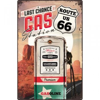 Постер Nostalgic-Art "Route 66 - Gas Station" 40x60 (24002)