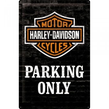 Постер Nostalgic-Art "Harley-Davidson - Parking Only" 40x60 (24010)