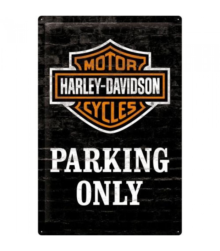 Постер Nostalgic-Art "Harley-Davidson - Parking Only" 40x60 (24010)
