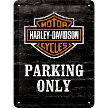 Табличка Nostalgic-Art "Harley-Davidson - Parking Only" 15x20 (26117)