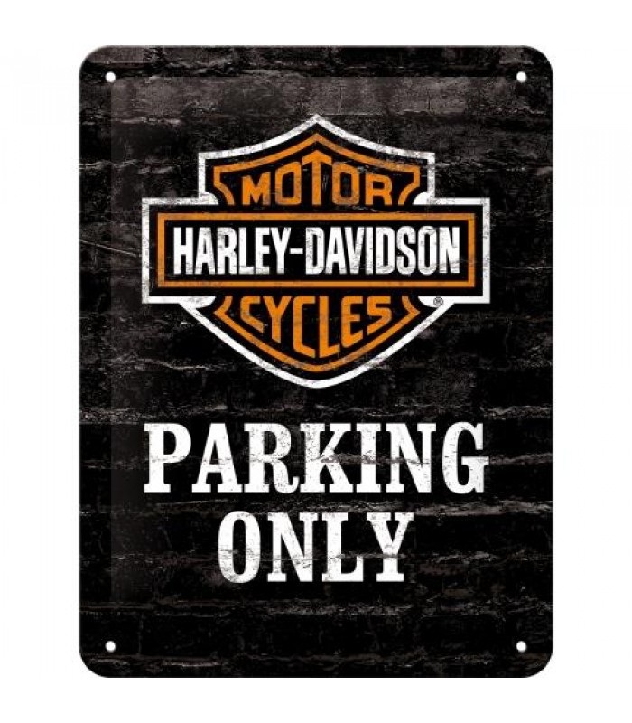 Табличка Nostalgic-Art "Harley-Davidson - Parking Only" 15x20 (26117)