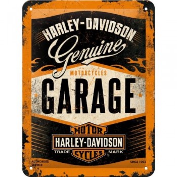 Табличка Nostalgic-Art "Harley-Davidson - Garage" 15x20 (26178)