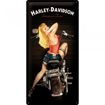 Табличка Nostalgic-Art "Harley-Davidson - American Classic" 25x50 (27016)