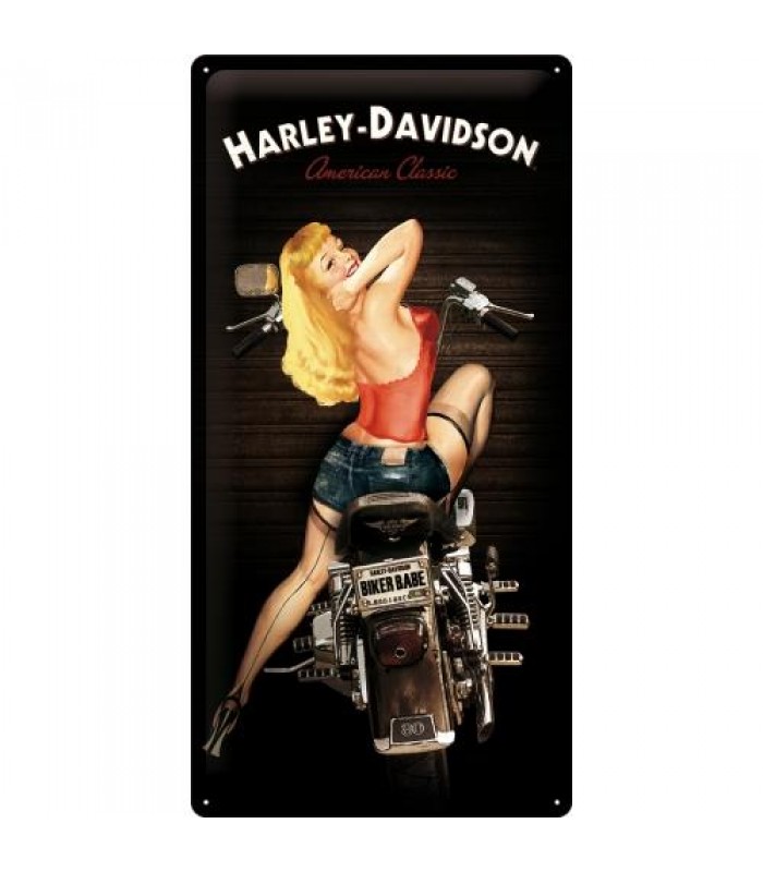 Табличка Nostalgic-Art "Harley-Davidson - American Classic" 25x50 (27016)
