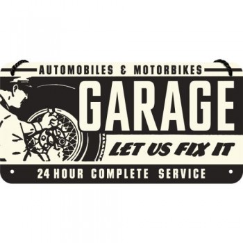 Вывеска на шнурке Nostalgic-Art "Garage" (28011)