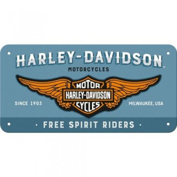 Вывеска на шнурке Nostalgic-Art "Harley-Davidson" (28023)