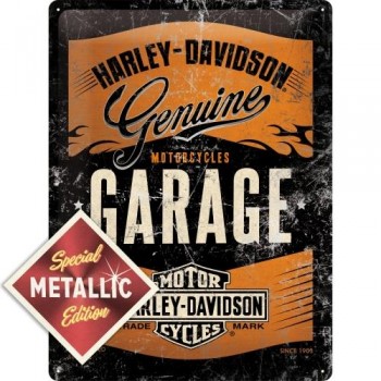 Табличка Nostalgic-Art "Harley-Davidson - Garage" 30x40 (63304)