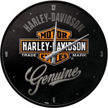 Настенные часы Nostalgic-art "Harley-Davidson - Genuine" (51082)