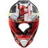 Мотошлем LS2 MX437 FAST EVO CRUSHER black red