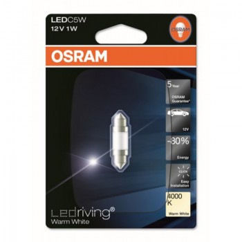 Лампа Osram LED С5W 12V 1W Ledriving 
