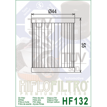 Фильтр масляный HIFLOFILTRO HF132