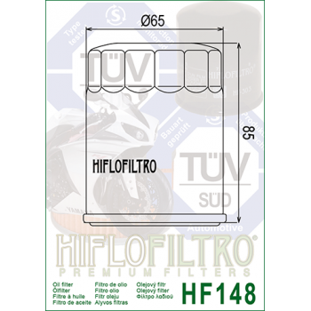 Фильтр масляный HIFLOFILTRO HF148