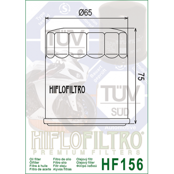 Фильтр масляный HIFLOFILTRO HF153