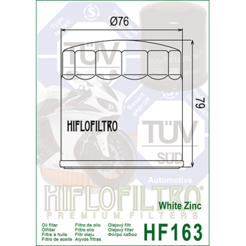 Фильтр масляный HIFLOFILTRO HF163