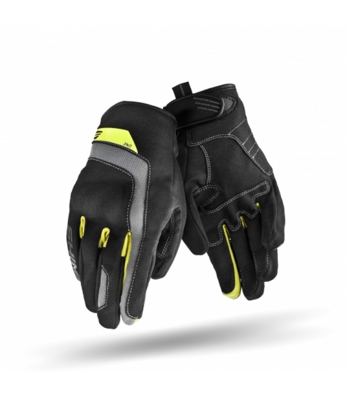 Мотоперчатки SHIMA ONE black yellow